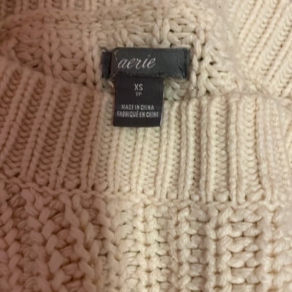 Xs cream aerie sweater - Picture 3 of 3